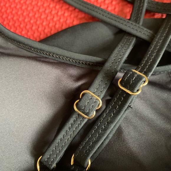 NWT🍀RELLECIGA Women’s High Waist Ruffled Flounce One Piece Swimwear - Picture 11 of 15